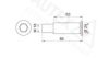 AUTEX 631665 Bearing Journal, tensioner pulley lever